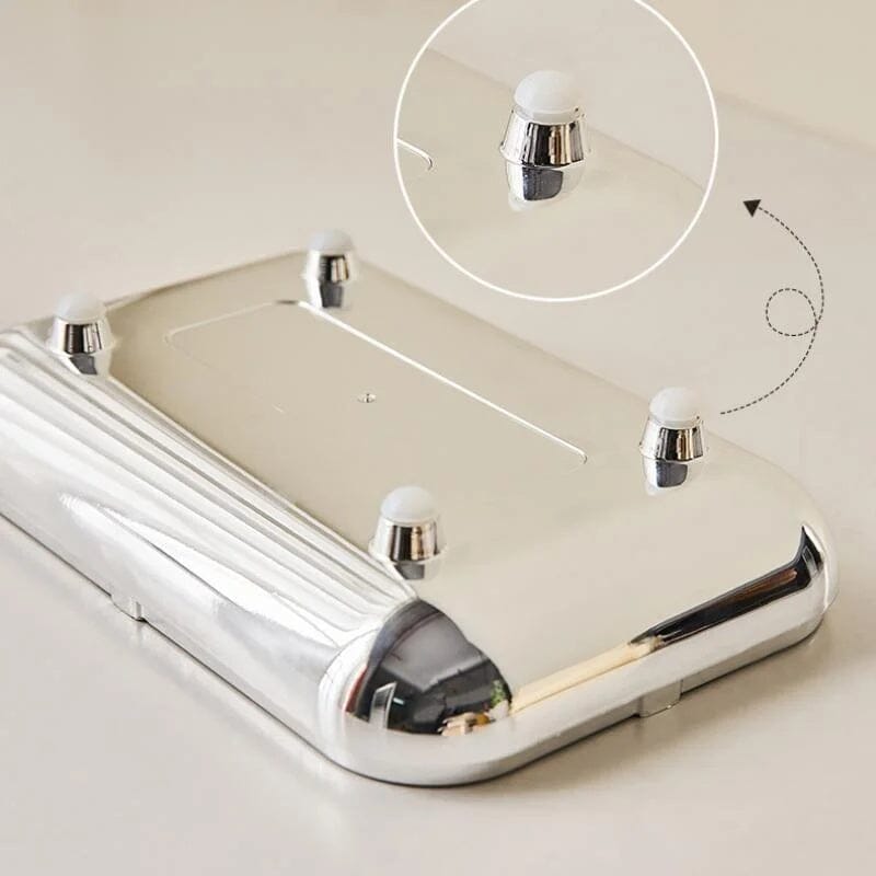 Porta Guardanapo de Luxo Dourado Porta Guardanapo de Luxo Dourado Design & Casa