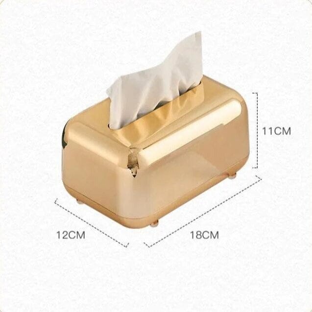 Porta Guardanapo de Luxo Dourado Porta Guardanapo de Luxo Dourado Design & Casa