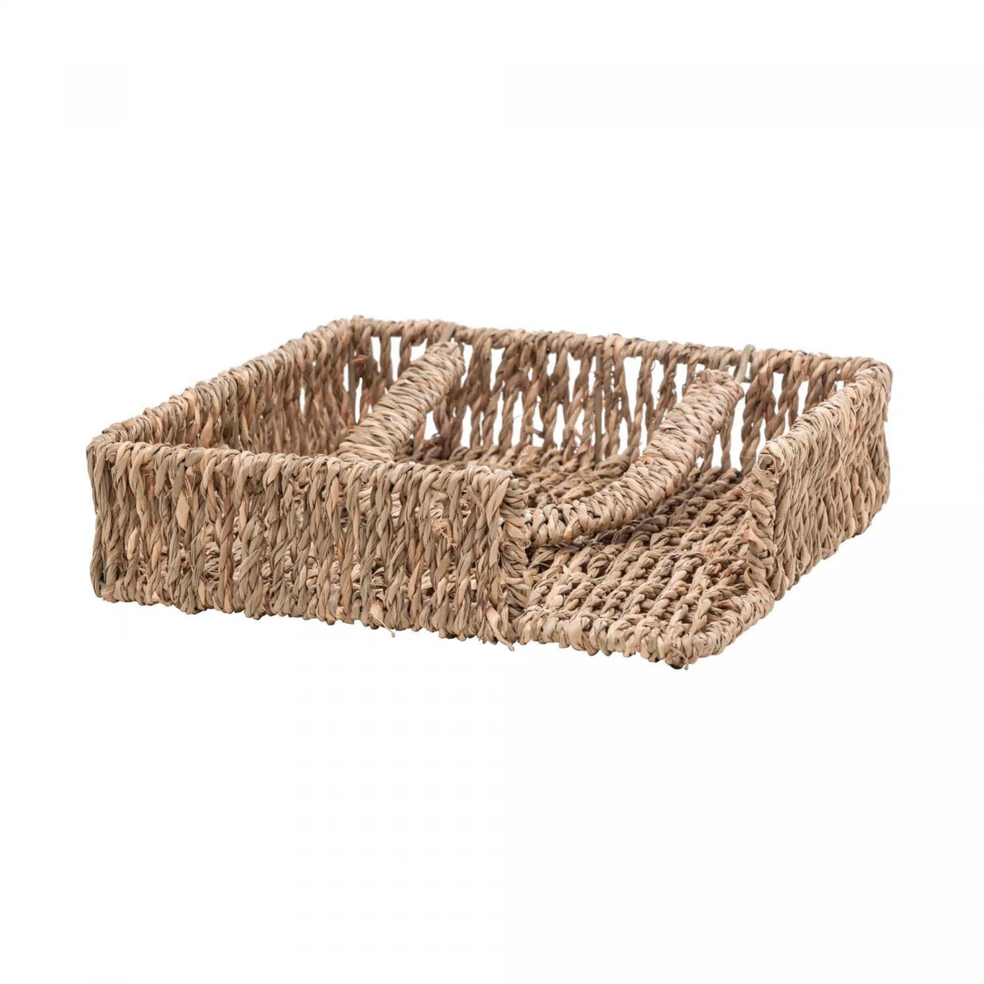 Porta Guardanapos de Sisal com Aparador Coleção Guardanapo- Porta Guardanapos de Sisal com Aparador Design & Casa