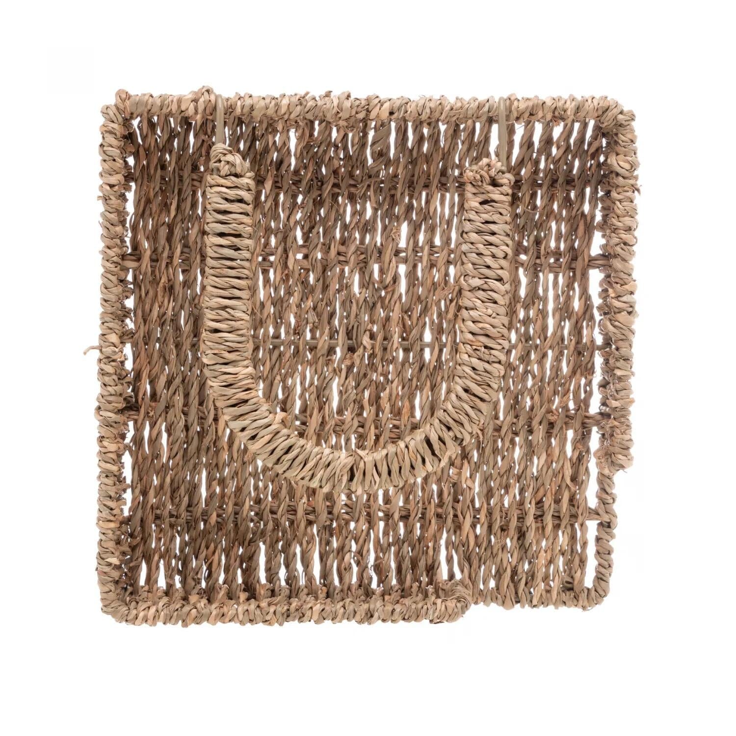 Porta Guardanapos de Sisal com Aparador Coleção Guardanapo- Porta Guardanapos de Sisal com Aparador Design & Casa