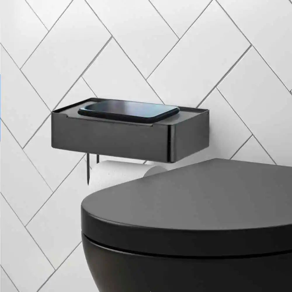 Porta Lenços Umedecidos e Papel Higiênico com Fixação 3M Porta Lenços Umedecidos e Papel Higiênico com Fixação 3M Design & Casa