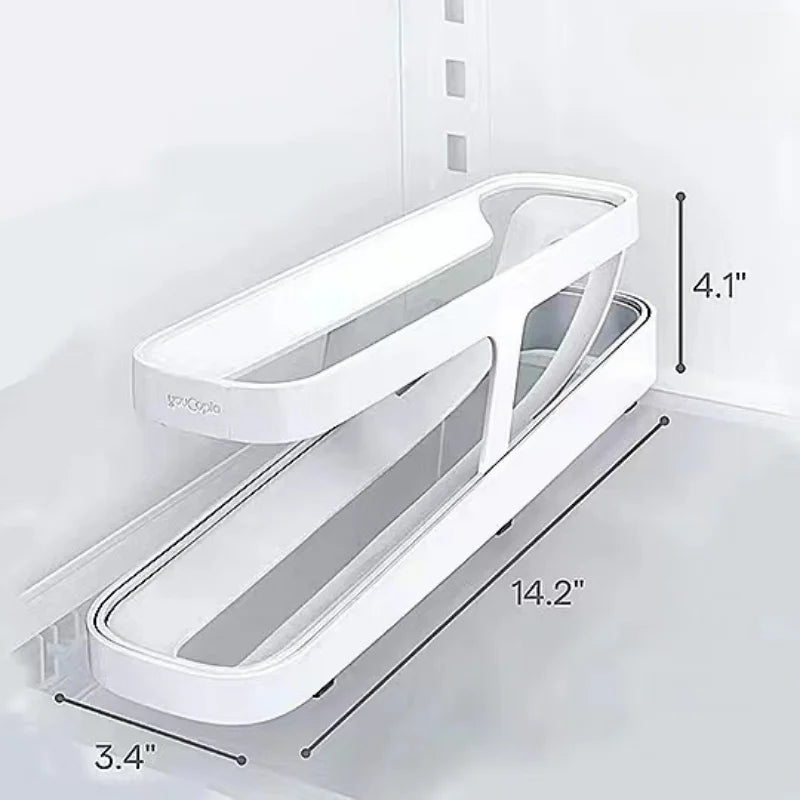 Porta Ovos Para Geladeira Branco 36cm Porta Ovos Para Geladeira Branco 36cm LightHousi