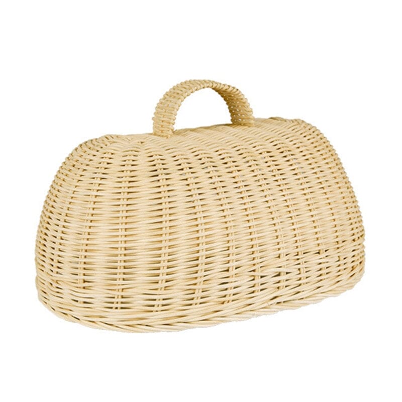 Porta Pão e Alimentos de Rattan Porta Pão e Alimentos de Rattan Design & Casa