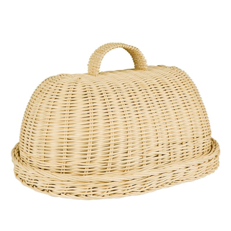 Porta Pão e Alimentos de Rattan Porta Pão e Alimentos de Rattan Design & Casa