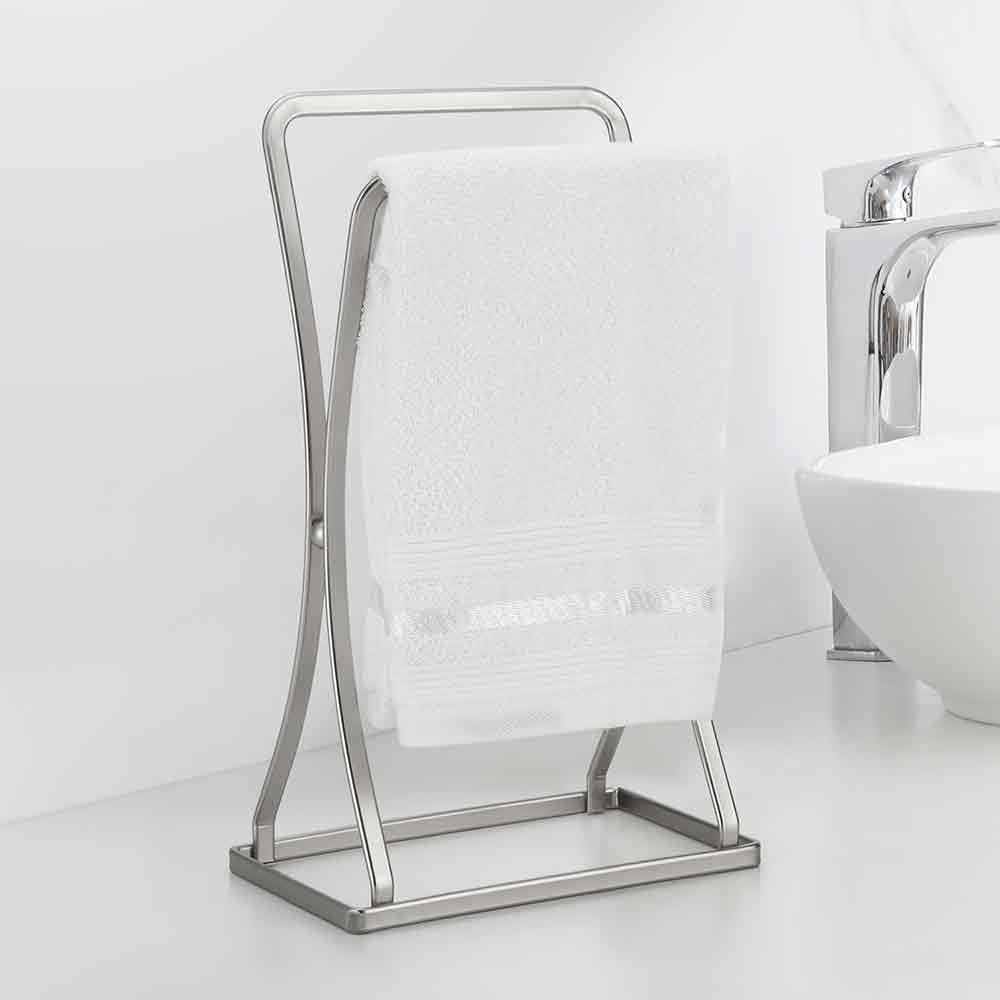 Porta Toalha de Rosto Cromo para Bancada Porta Toalha de Rosto Cromo para Bancada Design & Casa Cromo