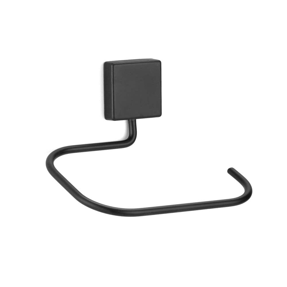 Porta Toalha de Rosto Preto Porta Toalha de Rosto Preto Design & Casa Preto