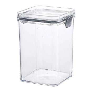 Pote Hermético com Travas Laterais 1L Coleção Potes Herméticos- Pote Hermético com Travas Laterais 1L Design & Casa