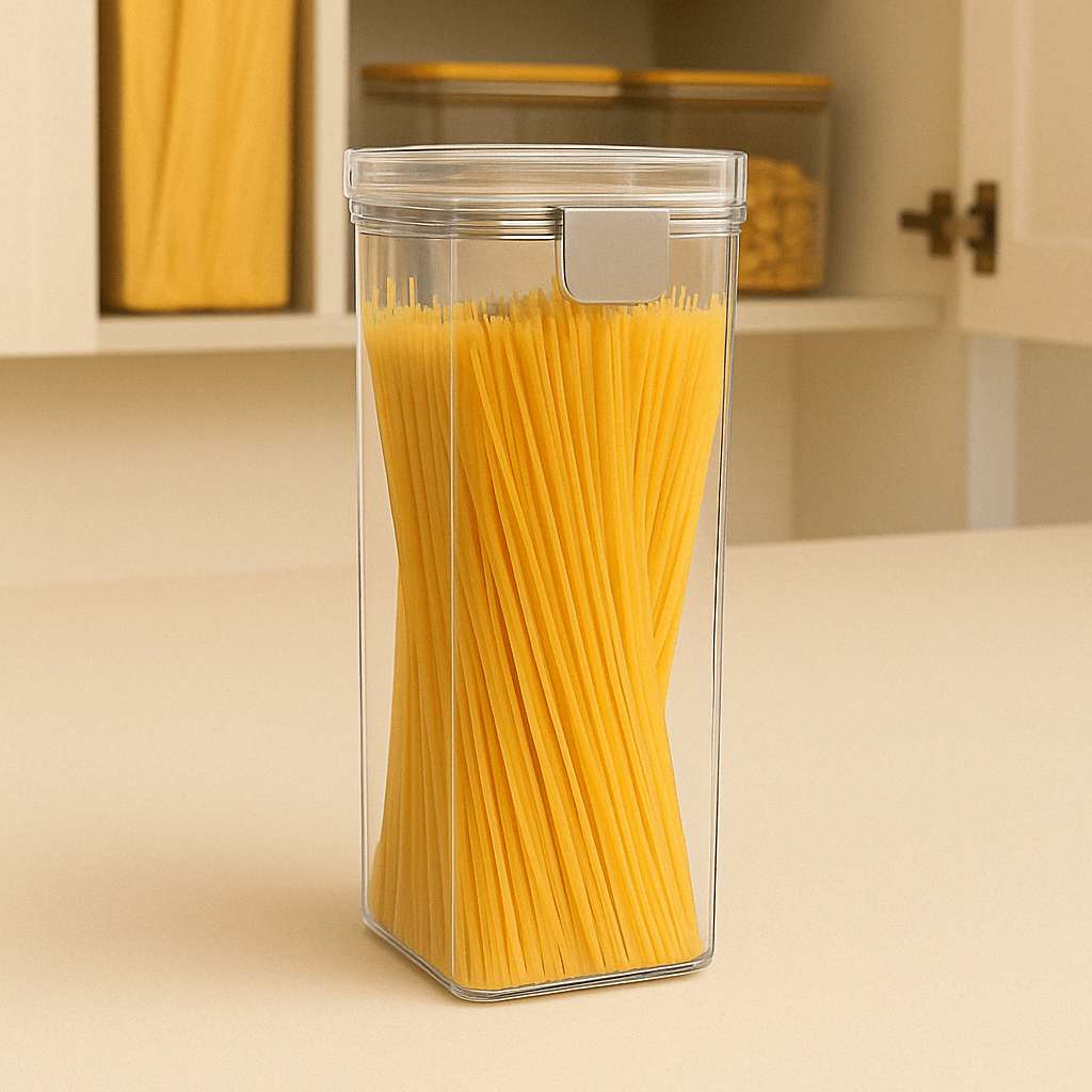 Pote Hermético com Travas Laterais 2L Coleção Potes Herméticos- Pote Hermético com Travas Laterais 2L Design & Casa