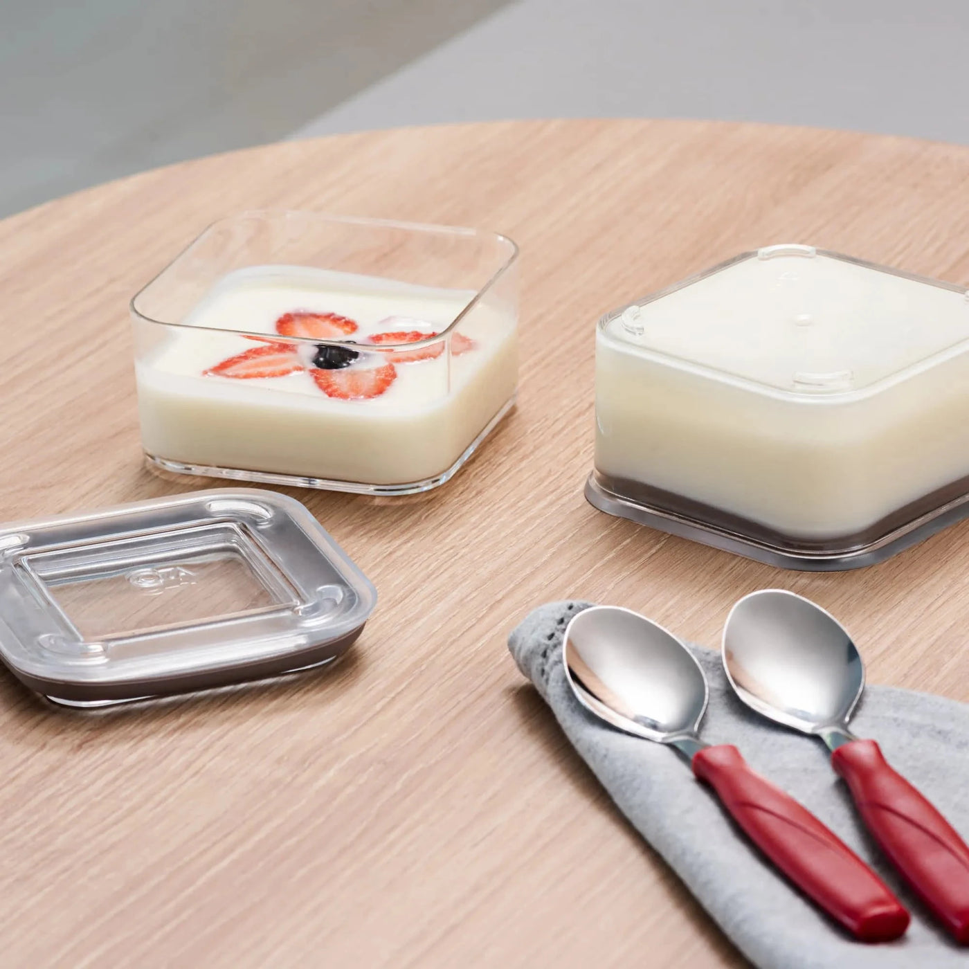 Pote Hermético Transparente com Vedação 230ml Coleção Potes Herméticos- Pote Hermético Transparente com Vedação 230ml Design & Casa