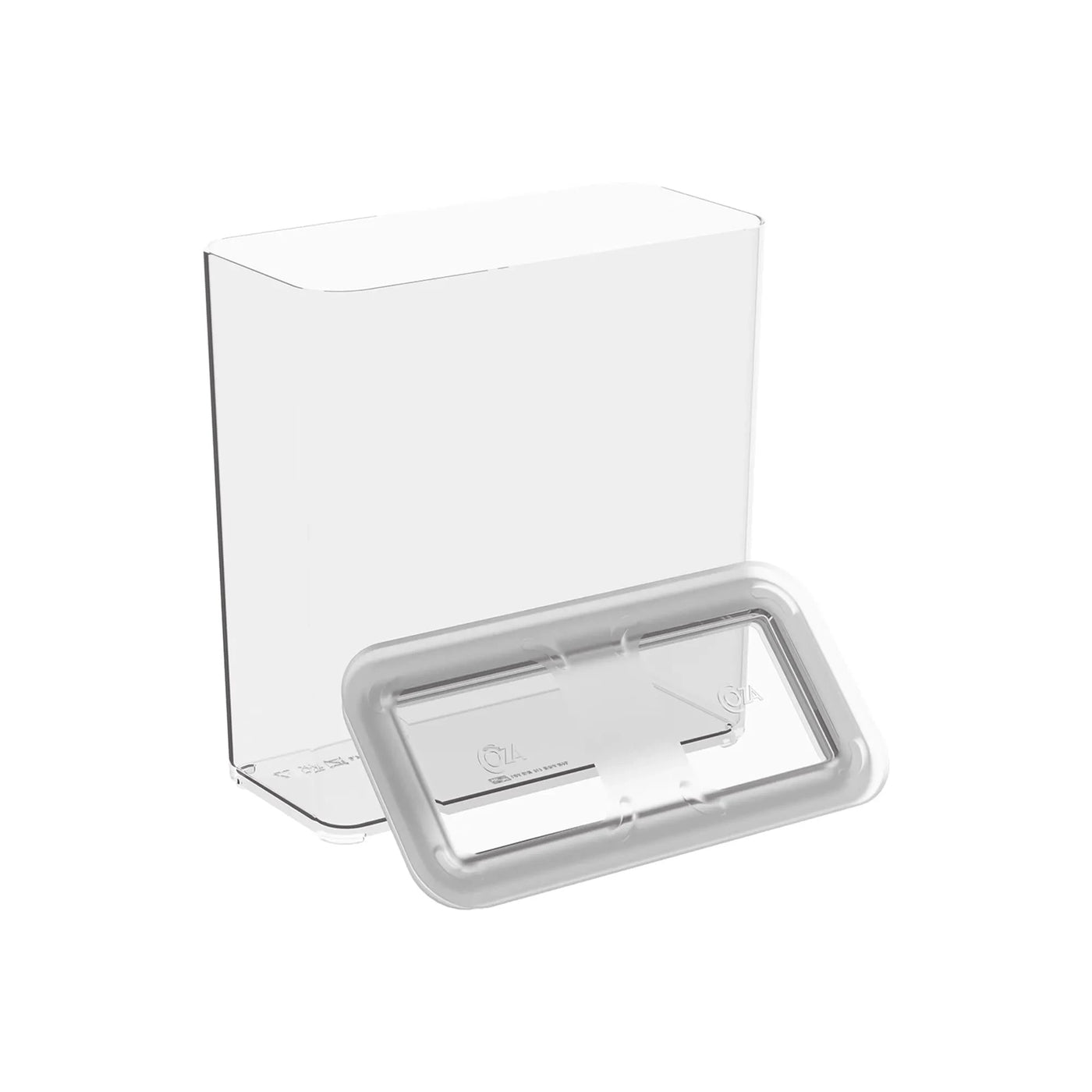 Pote Hermético Transparente Retangular com Vedação 2,7L Coleção Potes Herméticos- Pote Hermético Transparente Retangular com Vedação 2,7L Design & Casa