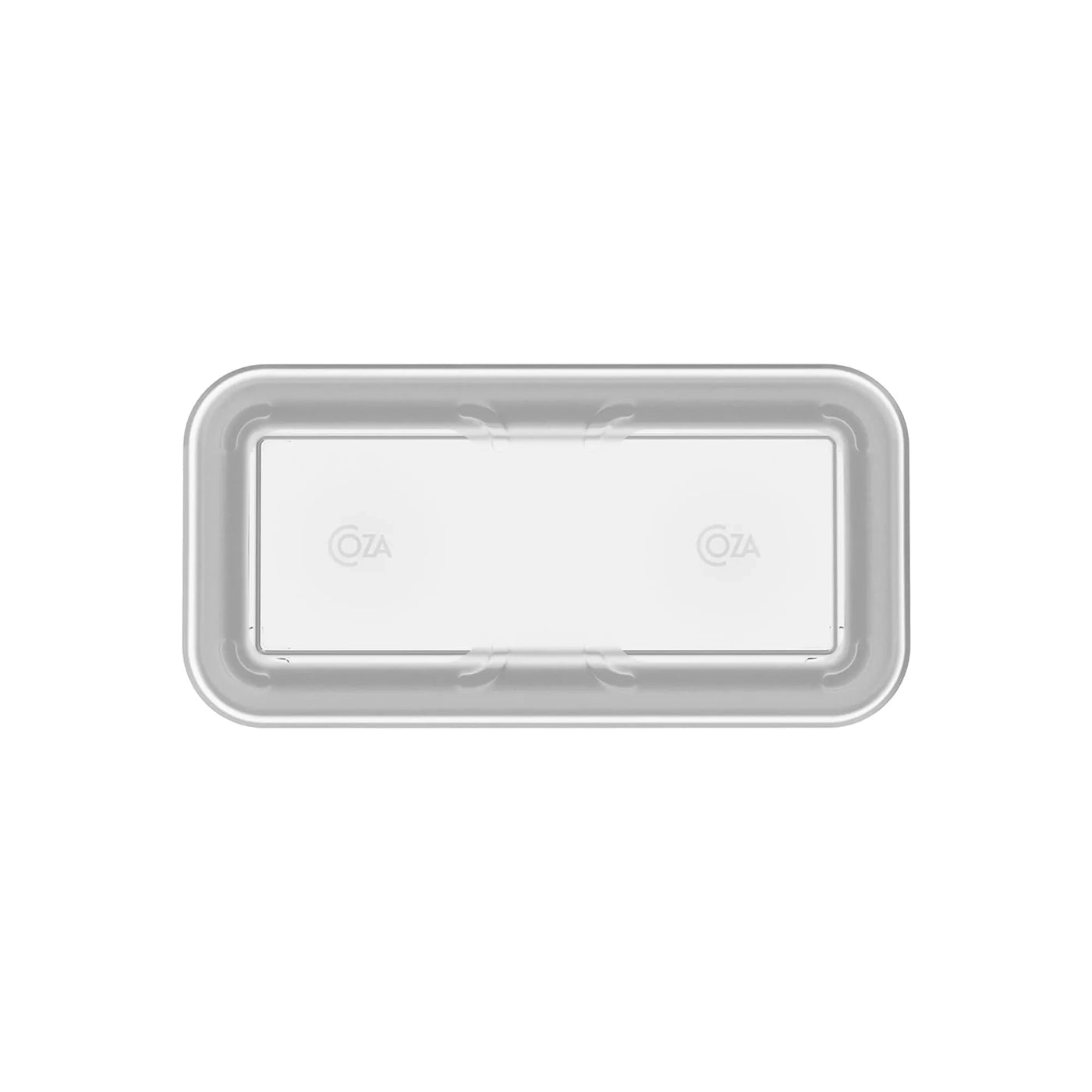 Pote Hermético Transparente Retangular com Vedação 530ml Coleção Potes Herméticos- Pote Hermético Transparente Retangular com Vedação 530ml Design & Casa