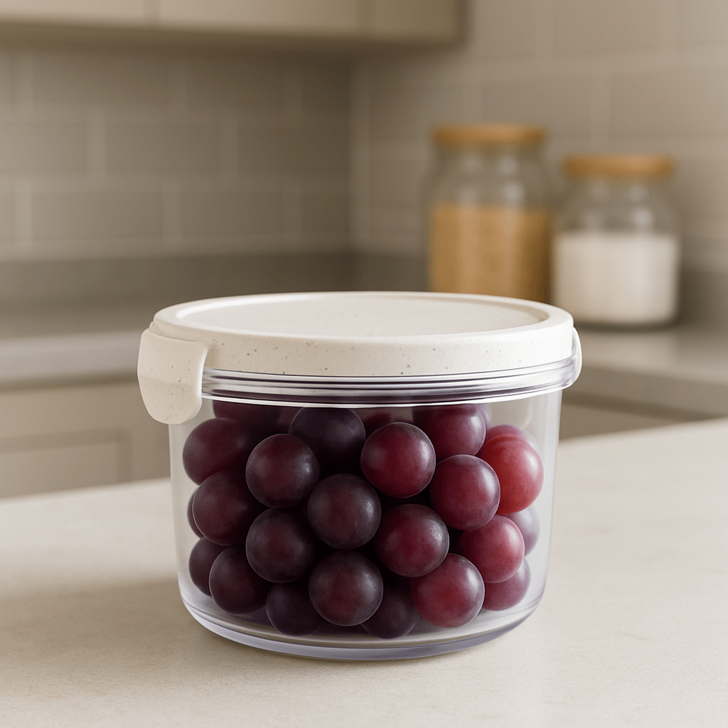 Pote Hermético Trava Mais Cristal 550ml Pote Hermético Trava Mais Cristal 550ml Design & Casa