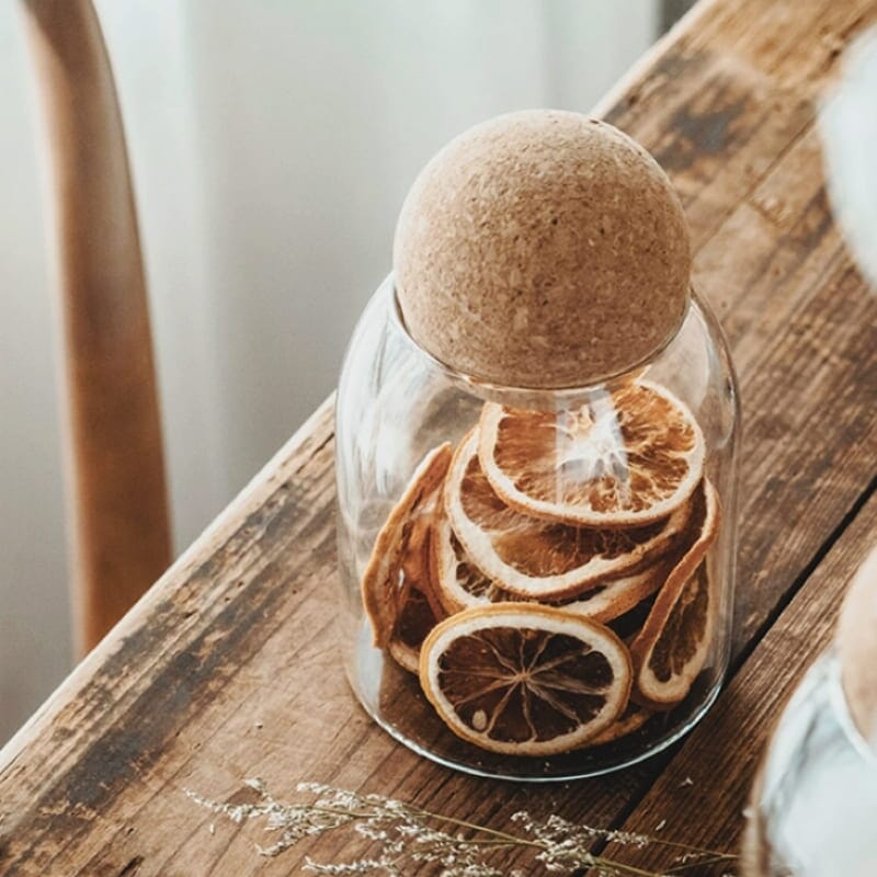 Potes de Vidro com Tampa Borossilicato Potes de Vidro com Tampa Borossilicato LightHousi 500ml / 1 uni