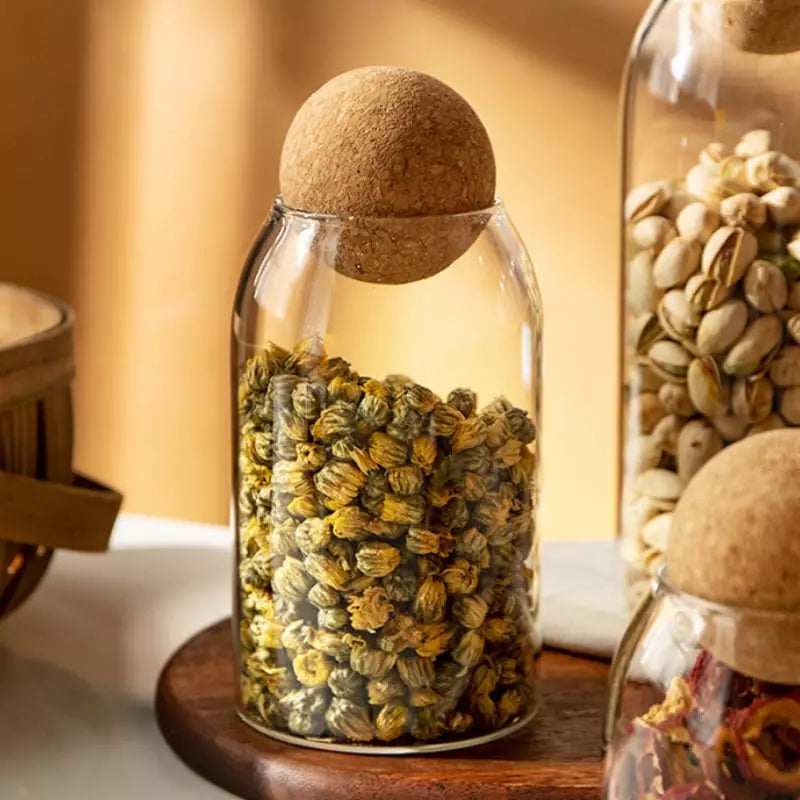 Potes de Vidro com Tampa Borossilicato Potes de Vidro com Tampa Borossilicato LightHousi 800ml / 1 uni