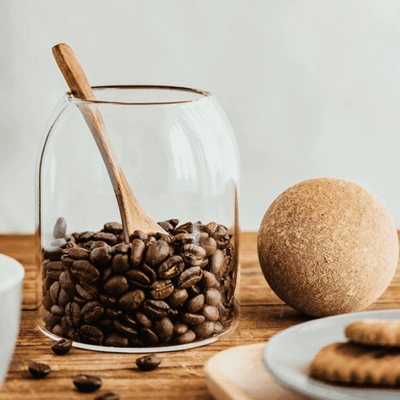 Potes de Vidro com Tampa Borossilicato Potes de Vidro com Tampa Borossilicato LightHousi