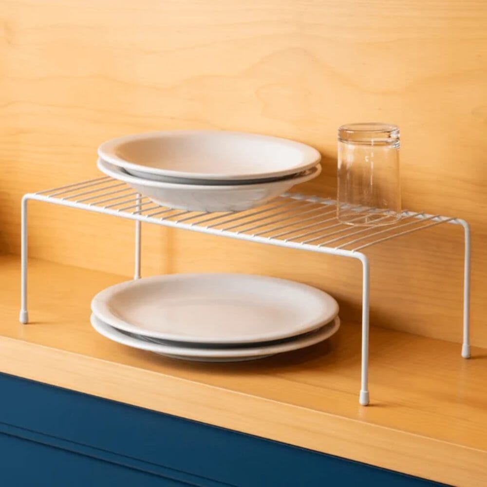 Prateleira Organizadora Branca 45cm Prateleira Organizadora Branca Prateleira Organizadora Branca 45cm Design & Casa