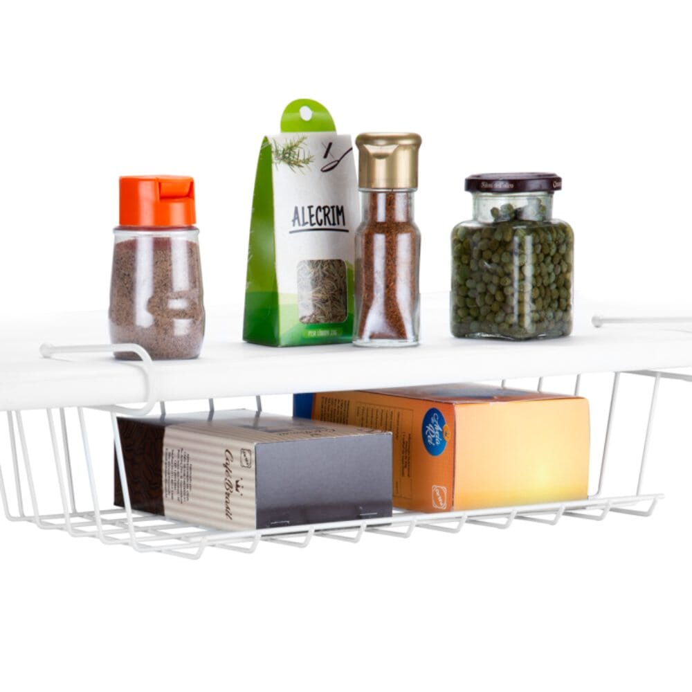 Prateleira Organizadora De Encaixar 37cm Branca Prateleira Organizadora De Encaixar 37cm Branca Design & Casa