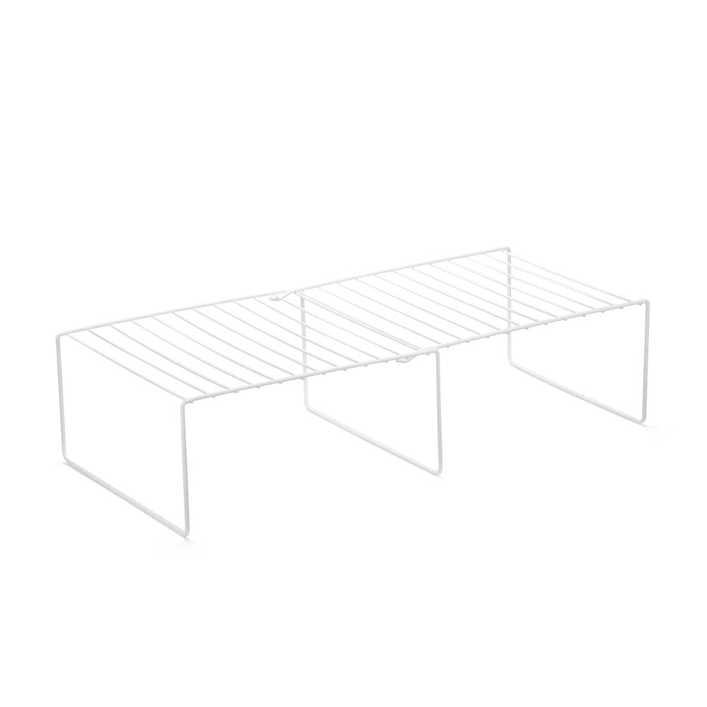 Prateleira Organizadora Multiuso Extensível Branca Prateleira Organizadora Multiuso Extensível Branca Design & Casa