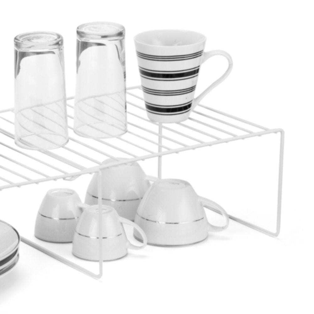 Prateleira Organizadora Multiuso Extensível Branca Prateleira Organizadora Multiuso Extensível Branca Design & Casa