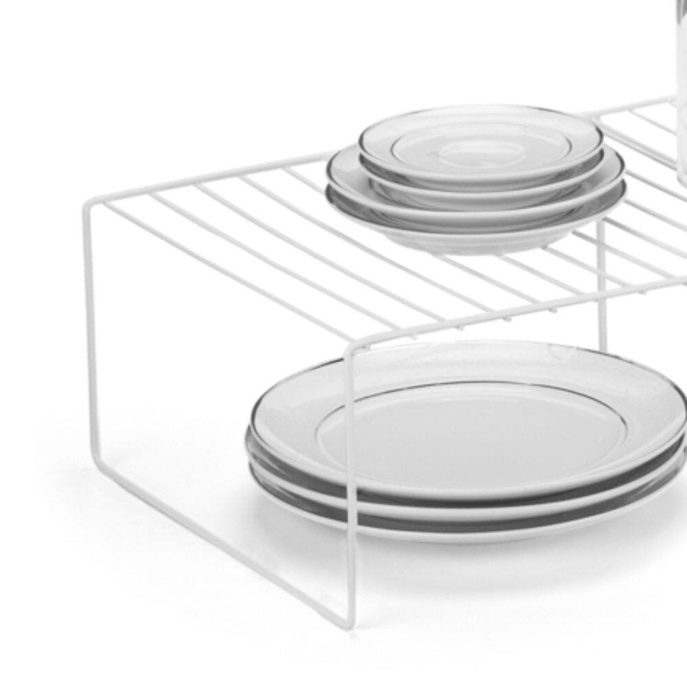 Prateleira Organizadora Multiuso Extensível Branca Prateleira Organizadora Multiuso Extensível Branca Design & Casa