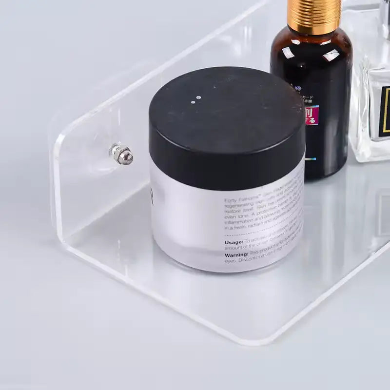 Prateleira Suspensa de Acrílico Prateleira Suspensa de Acrílico Design & Casa