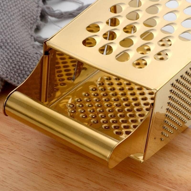 Ralador de Legumes e Queijo Inox Multifuncional Ralador de Legumes e Queijo Inox Multifuncional LightHousi