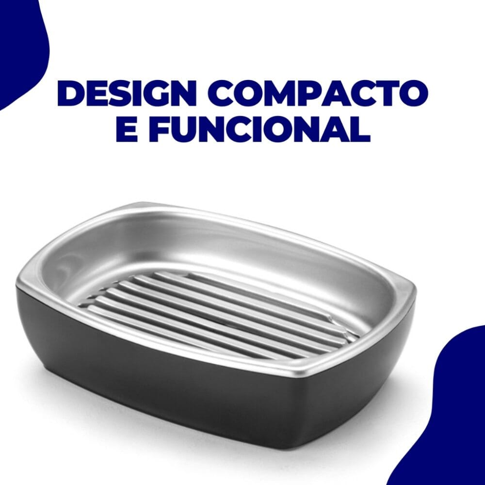 Saboneteira Para Banheiro Com Base Removível Saboneteira Para Banheiro Com Base Removível Design & Casa