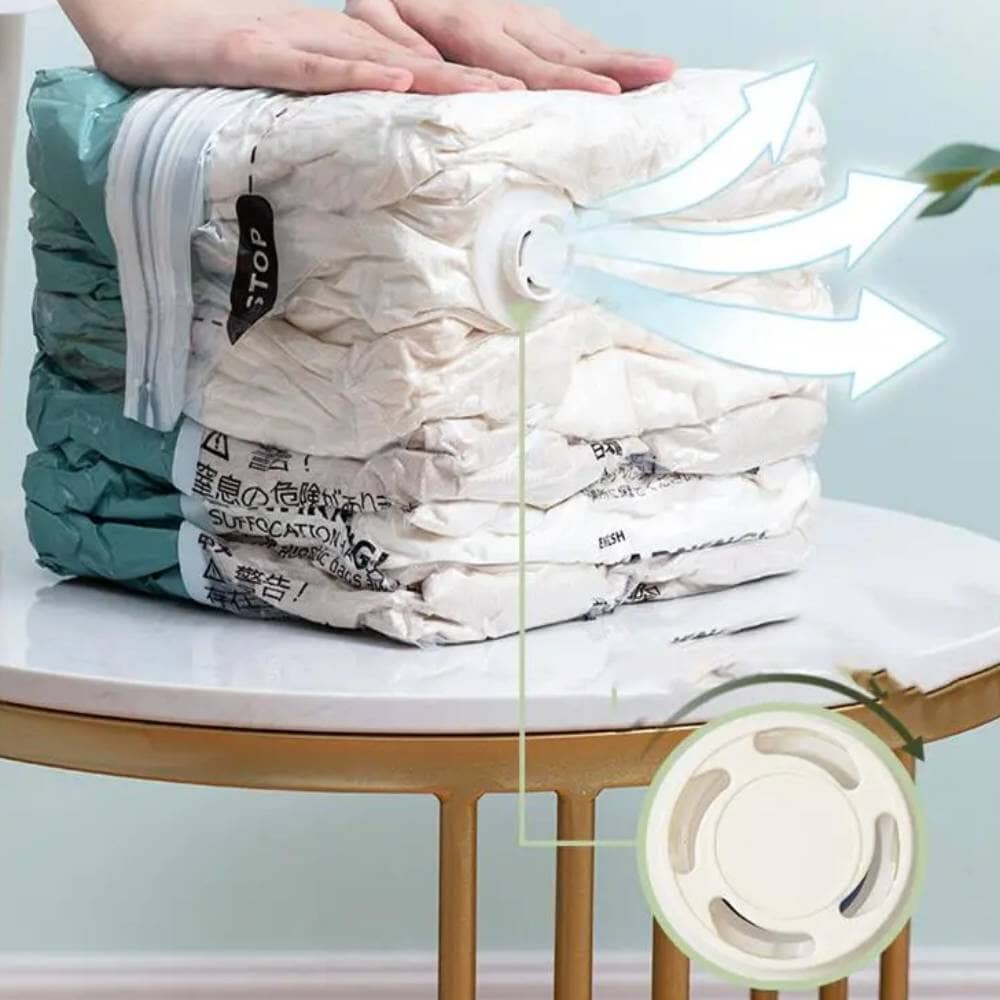 Saco a Vácuo Para Roupas Saco a vacuo- 01 - Saco a vacuo para roupas Design & Casa