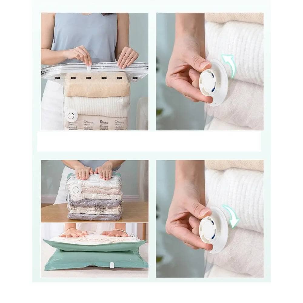 Saco a Vácuo Para Roupas Saco a vacuo- 01 - Saco a vacuo para roupas Design & Casa