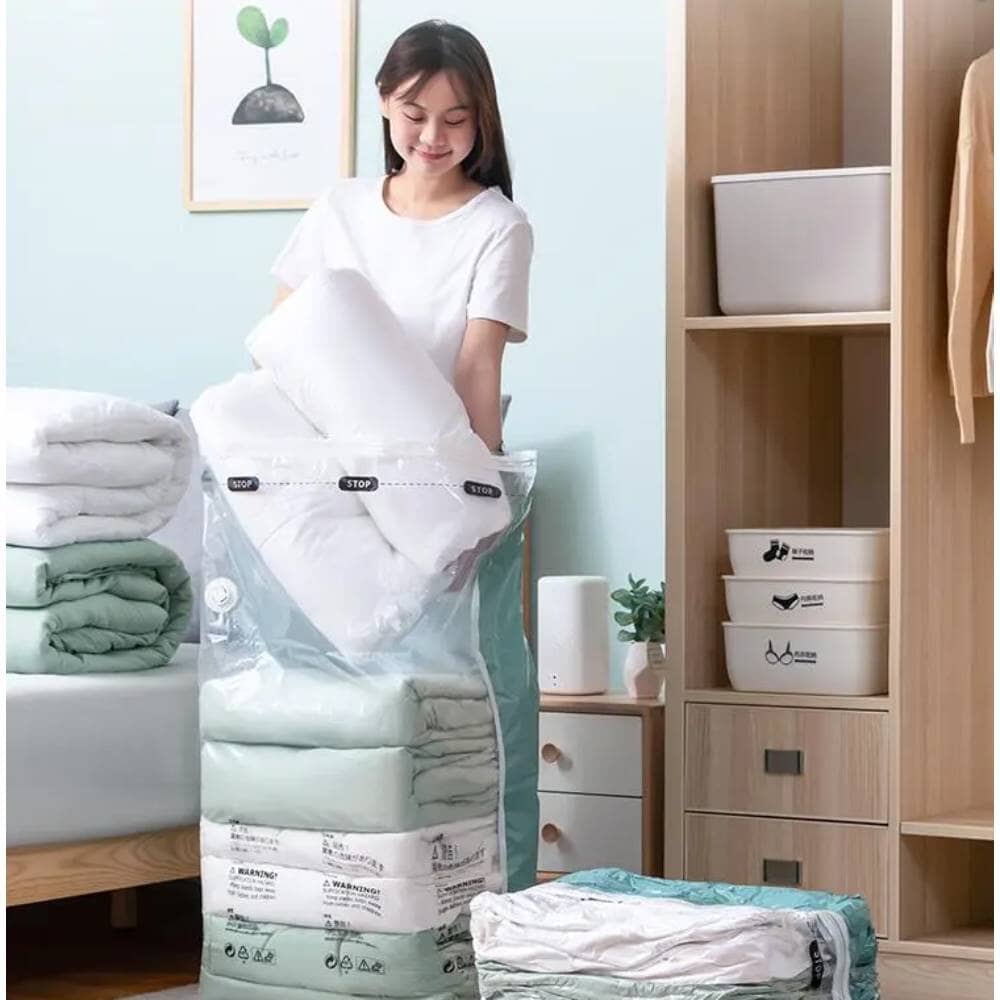 Saco a Vácuo Para Roupas Saco a vacuo- 01 - Saco a vacuo para roupas Design & Casa