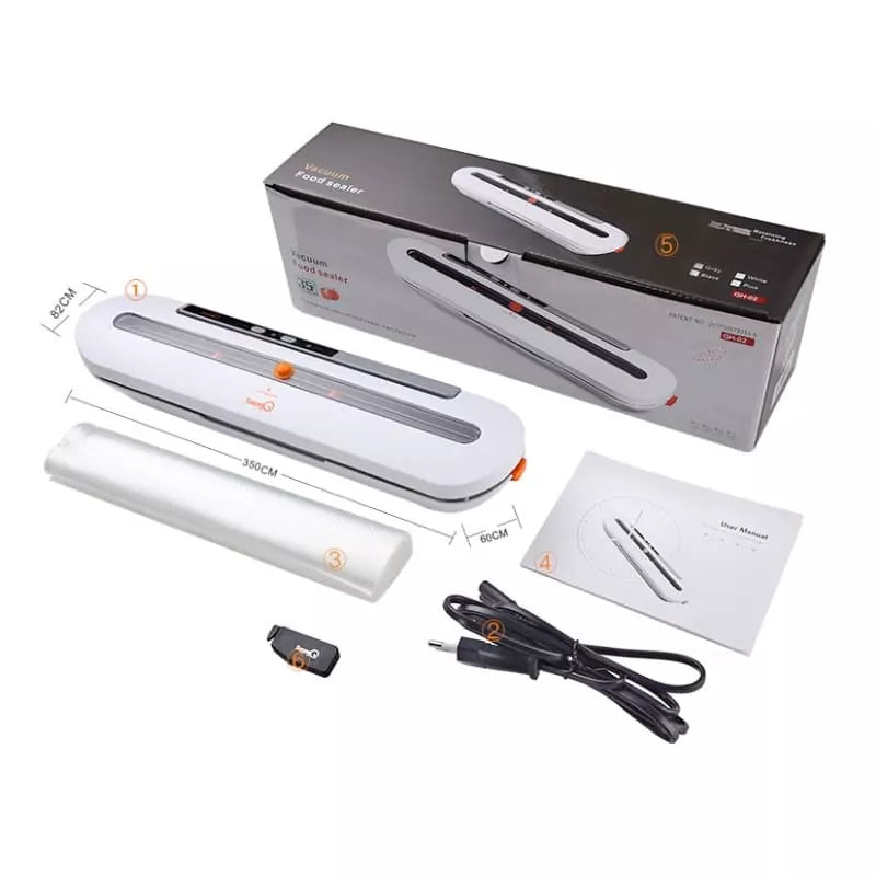 Seladora de Embalagens a Vácuo Portátil Seladora de Embalagens a Vácuo Portátil LightHousi