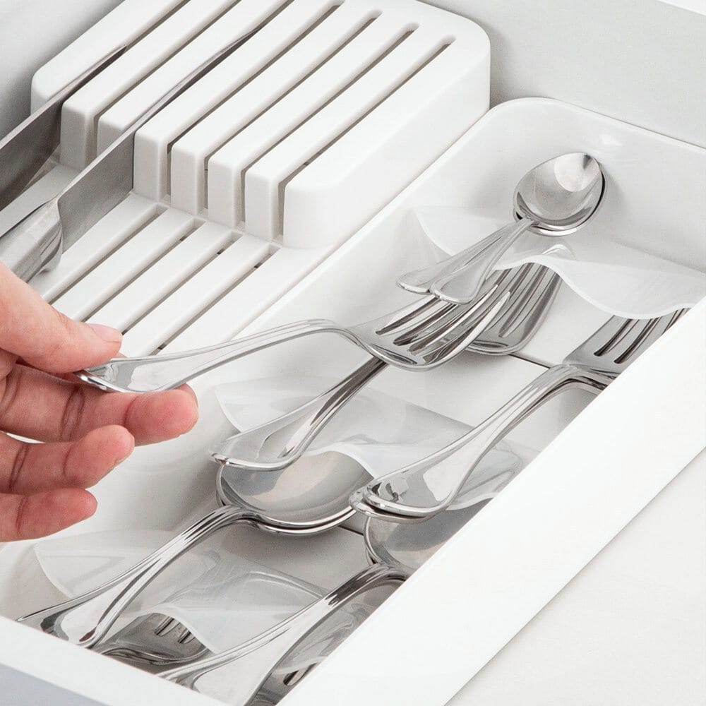 Suporte para Facas Branco Suporte para Facas Branco Design & Casa