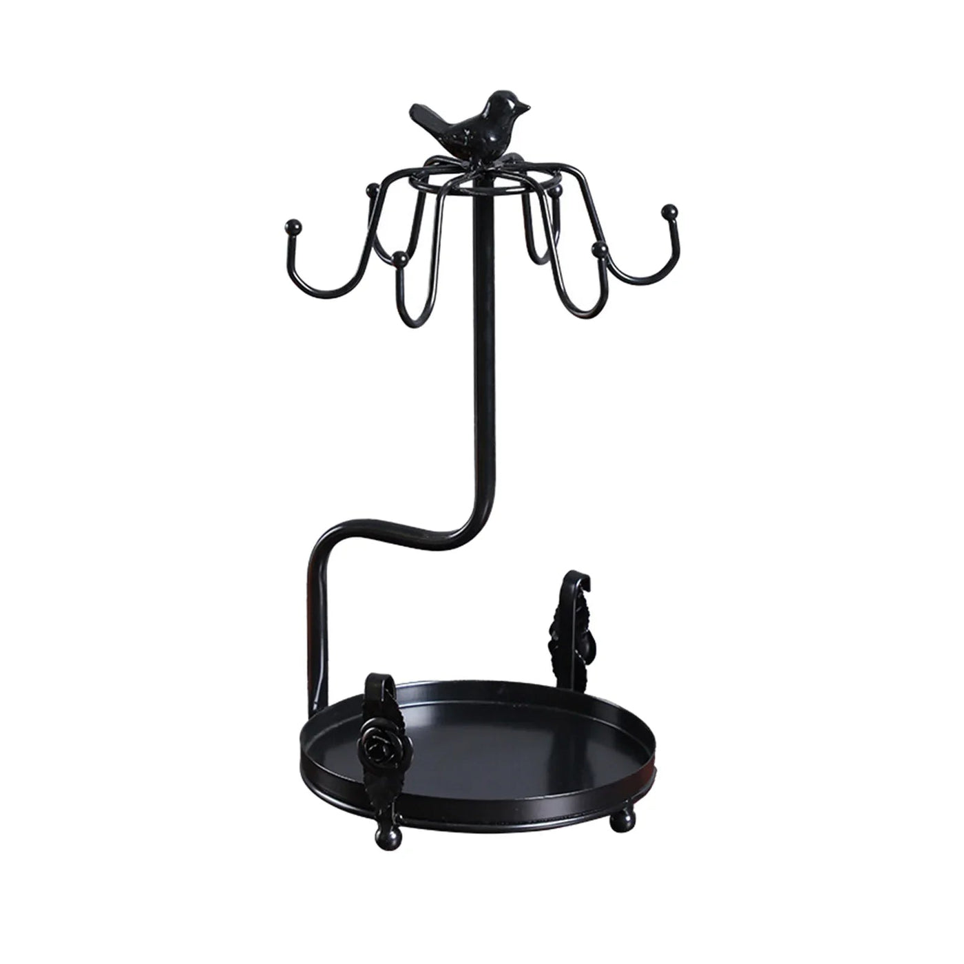 Suporte Para Xícaras E Pires De Ferro Dourado Suporte Para Xícaras E Pires De Ferro Dourado LightHousi