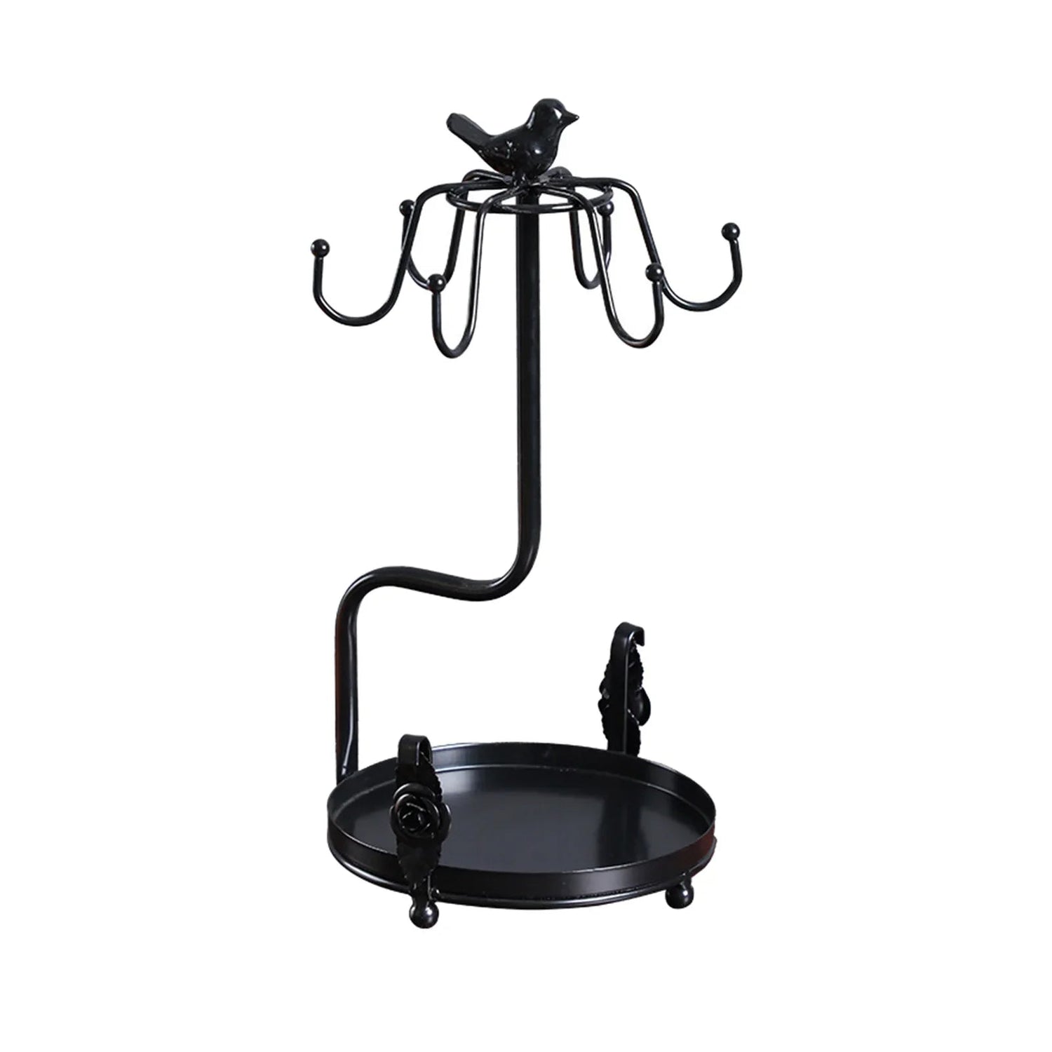 Suporte Para Xícaras E Pires De Ferro Dourado Suporte Para Xícaras E Pires De Ferro Dourado LightHousi
