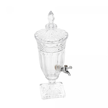 Suqueira Cristal com Pé e Tampa Brandon 2L Coleção Cozinha>Armazenamento- Suqueira Cristal com Pé e Tampa Brandon 2L Design & Casa