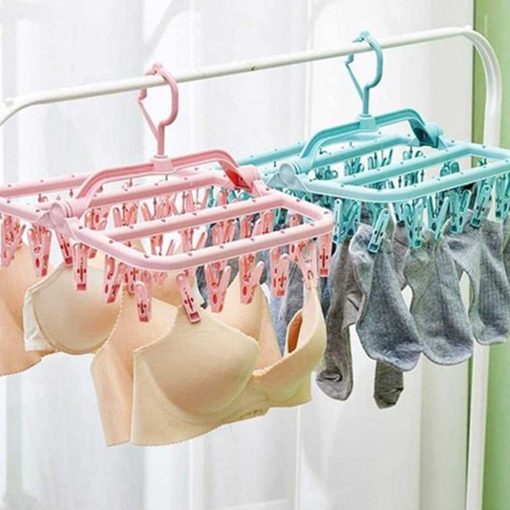 Varal de Roupa com 32 Grampos Varal de Roupa com 32 Grampos Design & CasaColeção Coi