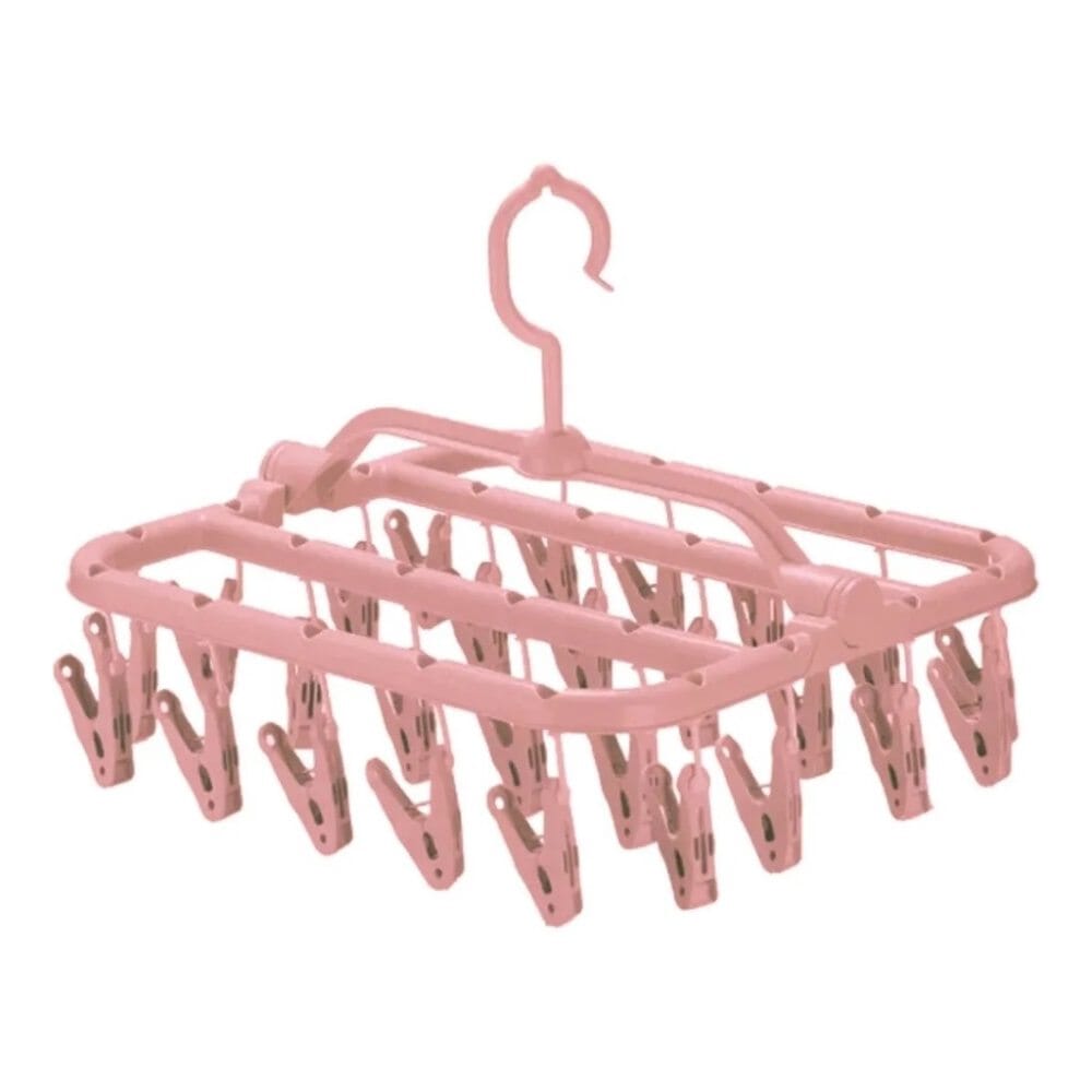 Varal de Roupa com 32 Grampos Varal de Roupa com 32 Grampos Design & CasaColeção Coi Rosa