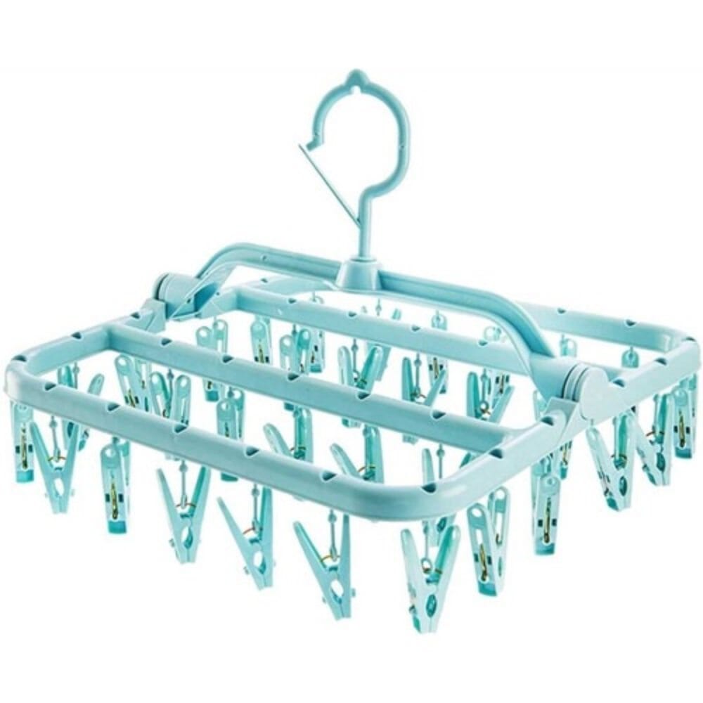 Varal de Roupa com 32 Grampos Varal de Roupa com 32 Grampos Design & CasaColeção Coi Verde