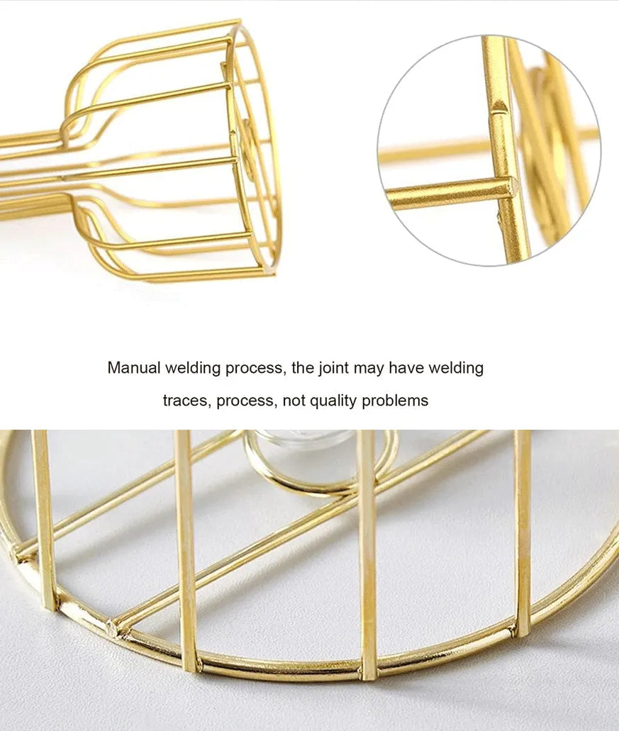 Vaso de Flor em Metal Pequeno Estilo Nórdico Vaso de Flor em Metal Pequeno Estilo Nórdico Design & Casa