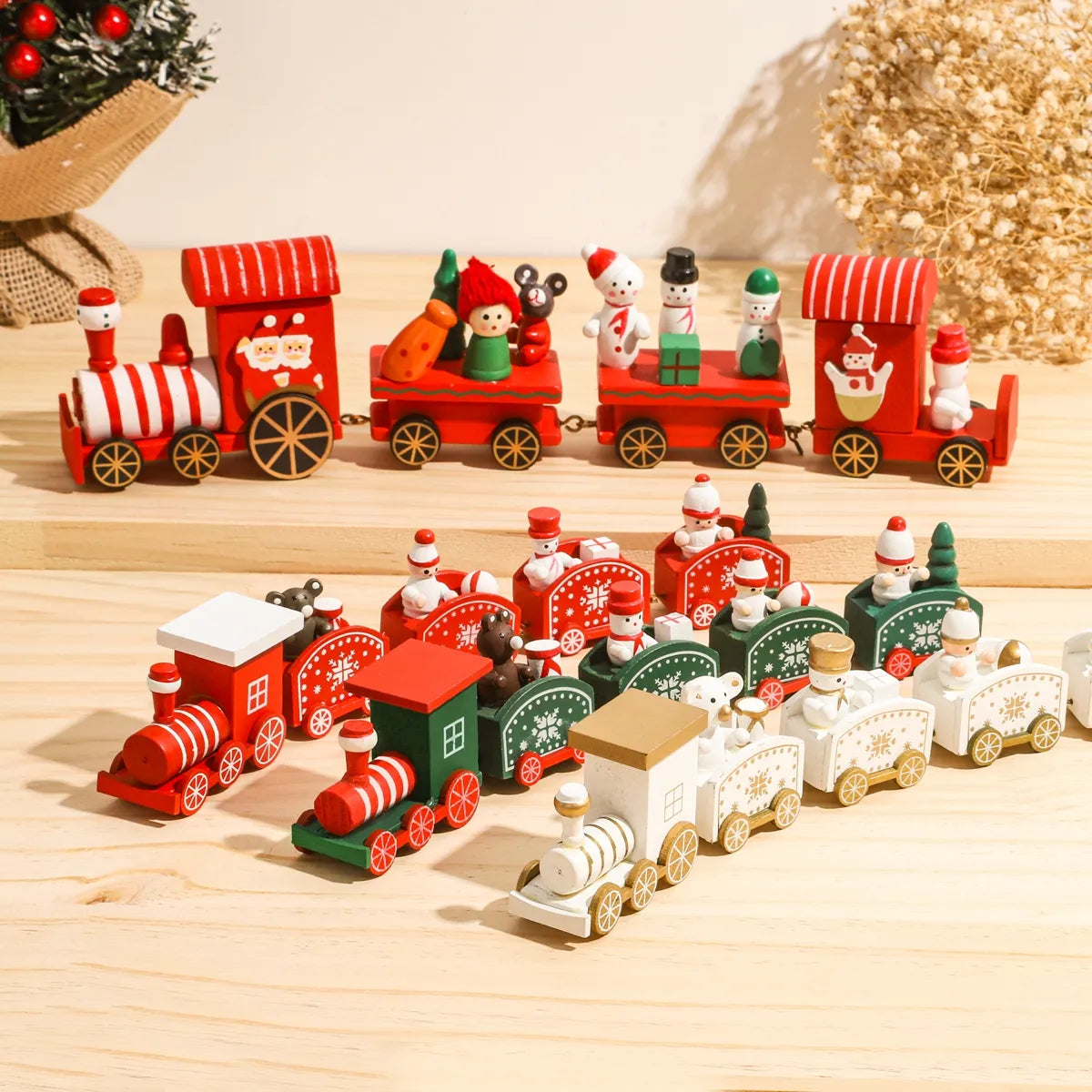 Christmas Train Merry Christmas Decorations For Home 2023 Cristmas Ornament Xmas Navidad Noel Gifts Happy New Year 2024 Design & Casa