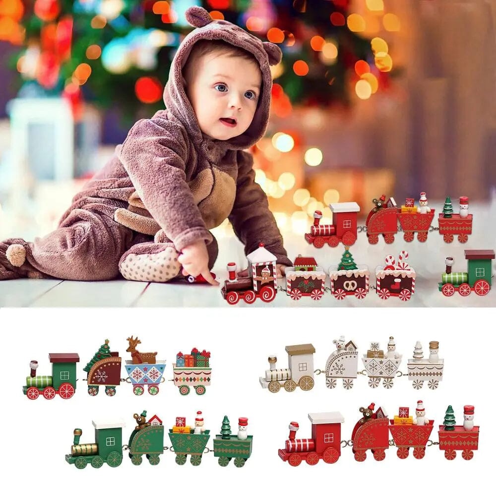 Christmas Train Merry Christmas Decorations For Home 2023 Cristmas Ornament Xmas Navidad Noel Gifts Happy New Year 2024 Design & Casa