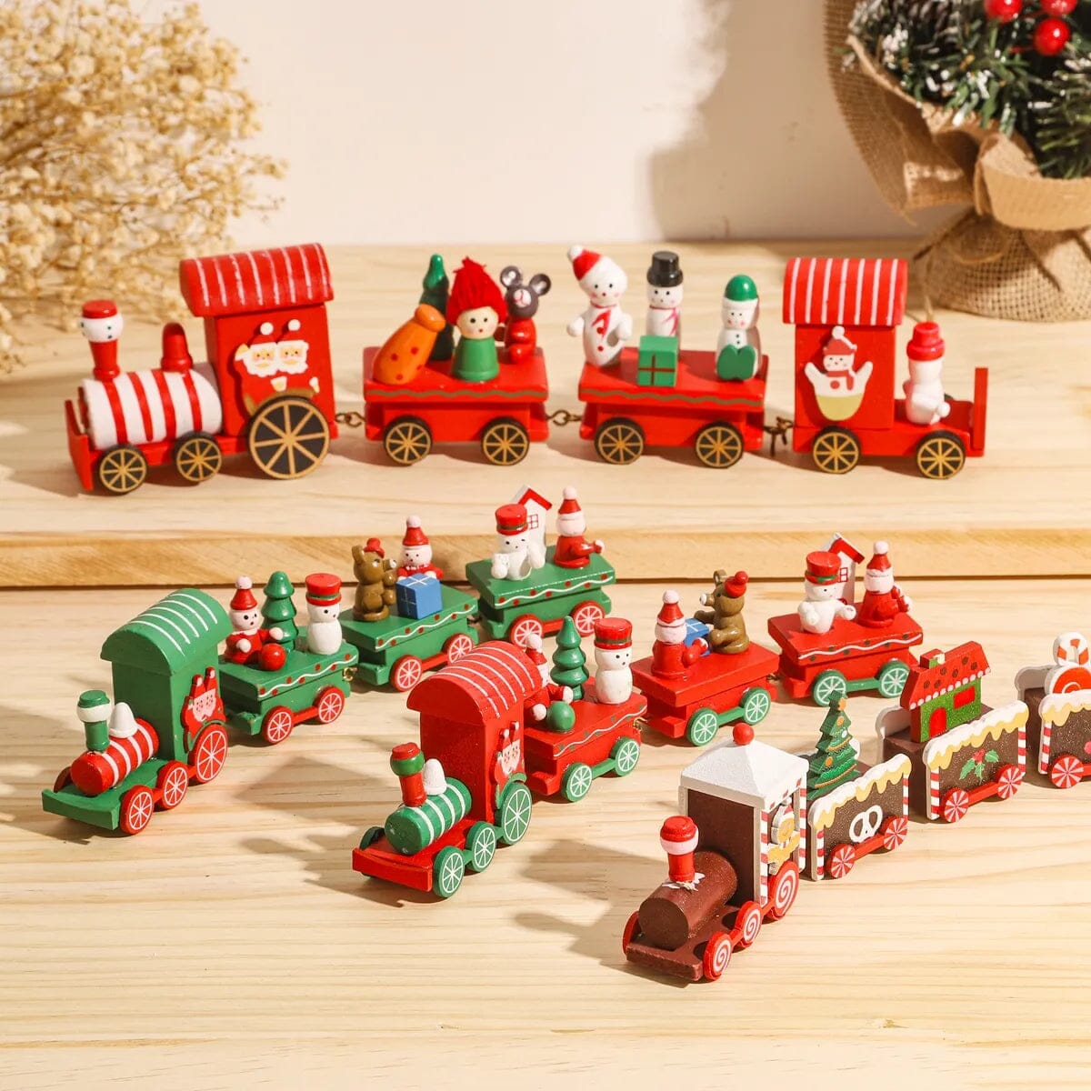 Christmas Train Merry Christmas Decorations For Home 2023 Cristmas Ornament Xmas Navidad Noel Gifts Happy New Year 2024 Design & Casa