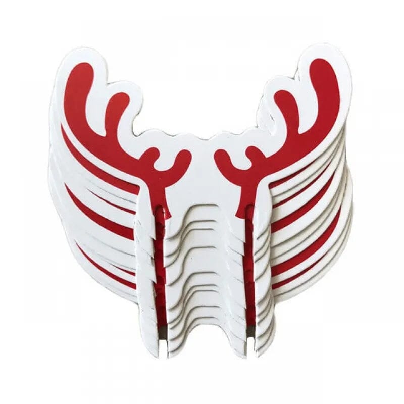 Marcadores de Copo Decoração Festa de Natal Natal 27 - Marcadores de Copo Decoração Festa de Natal Design & Casa