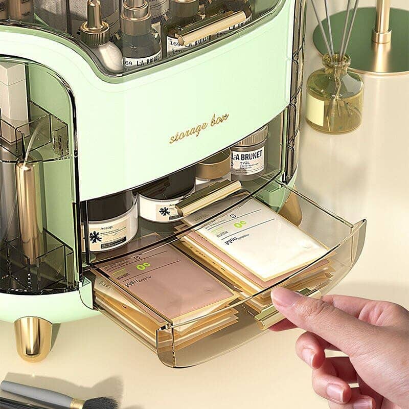 Organizador de Maquiagem e Porta Maquiagem Acrílico Polihousi Organizador de Maquiagem e Porta Maquiagem Acrílico Polihousi Design & Casa