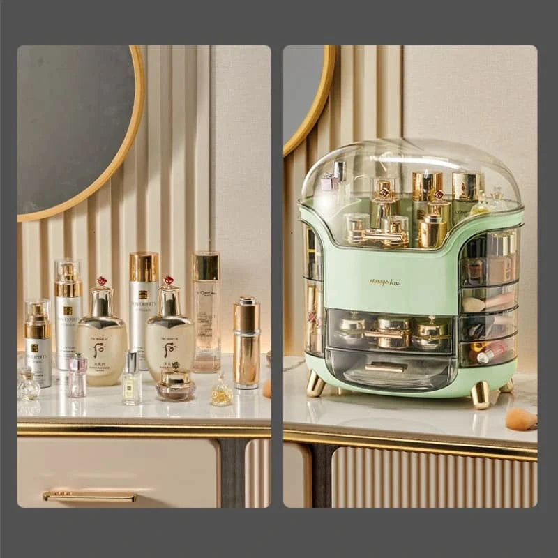 Organizador de Maquiagem e Porta Maquiagem Acrílico Polihousi Organizador de Maquiagem e Porta Maquiagem Acrílico Polihousi Design & Casa