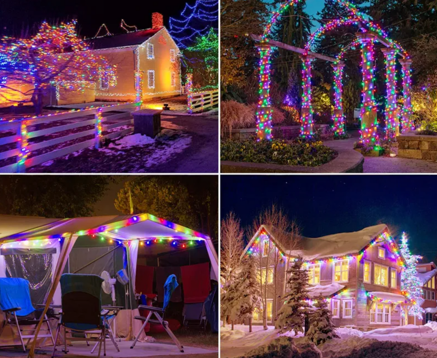 Pisca Pisca Solar LED com Fio de Cobre Natal 36 - Pisca Pisca Solar LED com Fio de Cobre Design & Casa