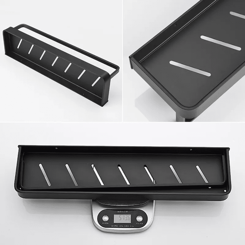 Prateleira para Banheiro - Instalação Sem Furos Banheiro 04 - Prateleira Organizadora para Banheiro Sem Furos Design & Casa