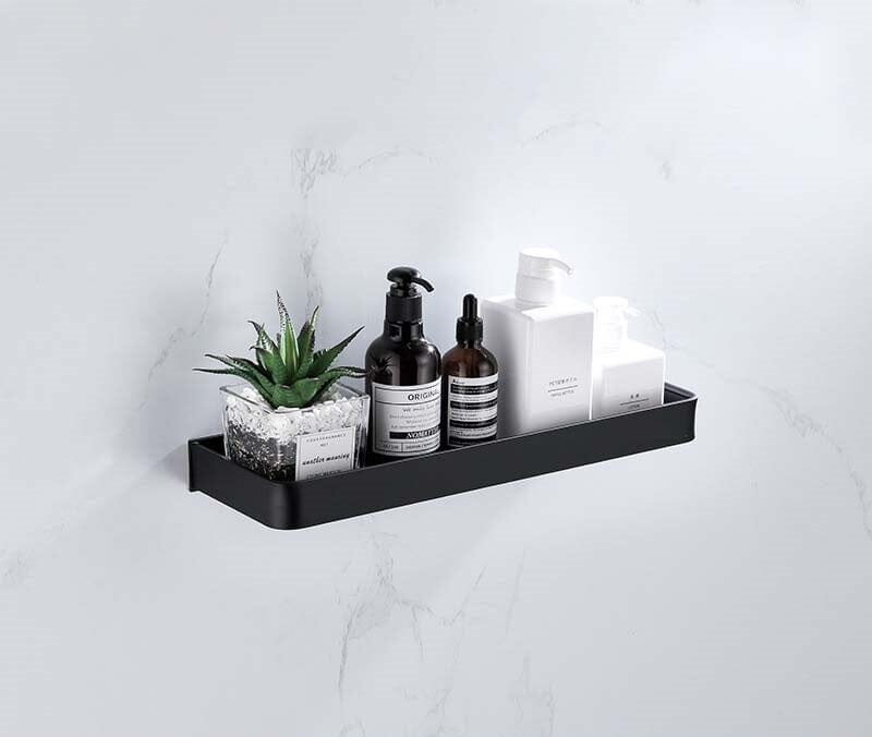 Prateleira para Banheiro ou Cozinha Design & Casa Banheiro 04 - Prateleira Organizadora para Banheiro Sem Furos Design & Casa 30cm Simples