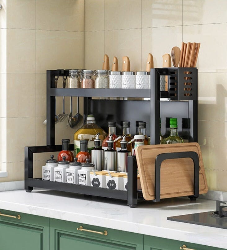 Prateleira para Cozinha em Aço Inox - 3 Andares Upsell Cozinha 12 - Prateleira para Cozinha em Aço Inox Design & Casa