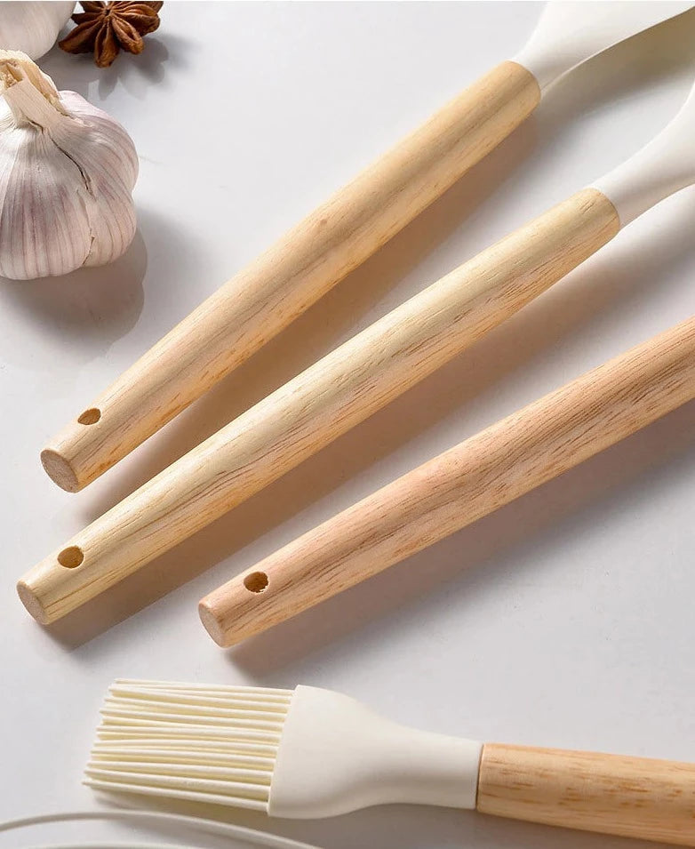 Utensílios de Cozinha de Silicone - Kit com 14 Peças Cozinha 10 - Utensílios de Cozinha de Silicone - Kit com 14 Peças Design & Casa